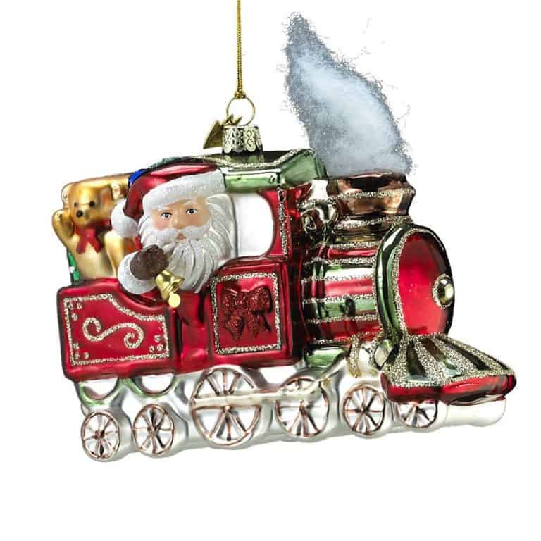 Top 25 Glass Train Christmas Ornaments