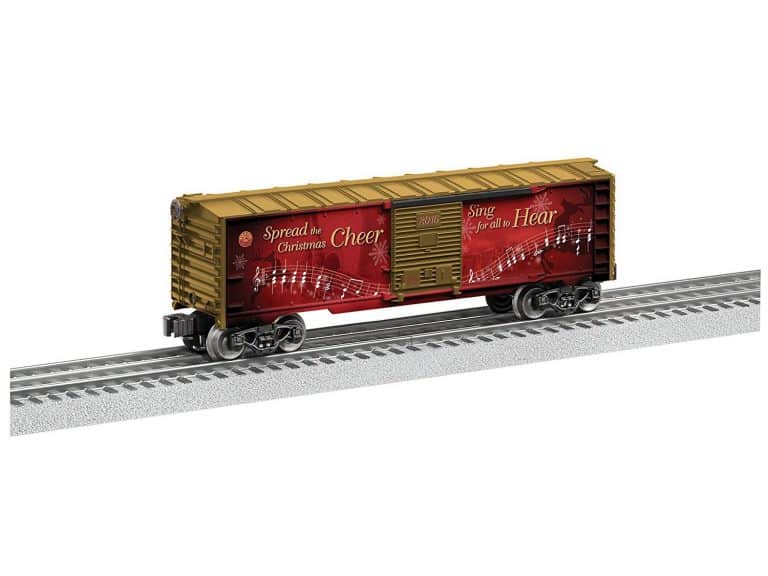 Best Lineup of Lionel Christmas Boxcars