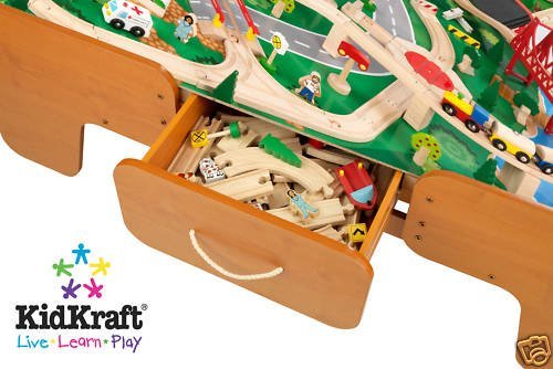 Kidkraft Train Table with Drawer