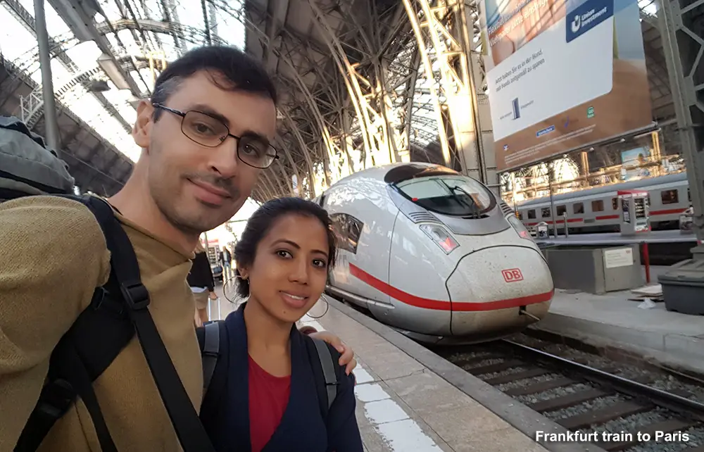 Frankfurt - Paris Train