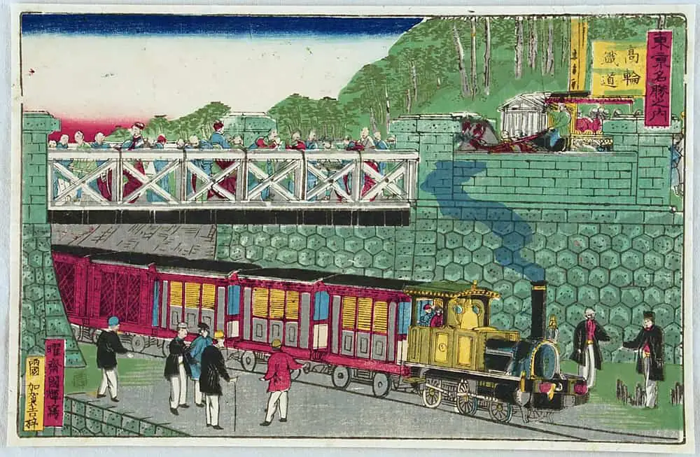 Japan Railways Postcard
