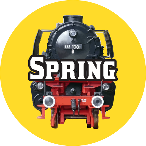 toy trains spring